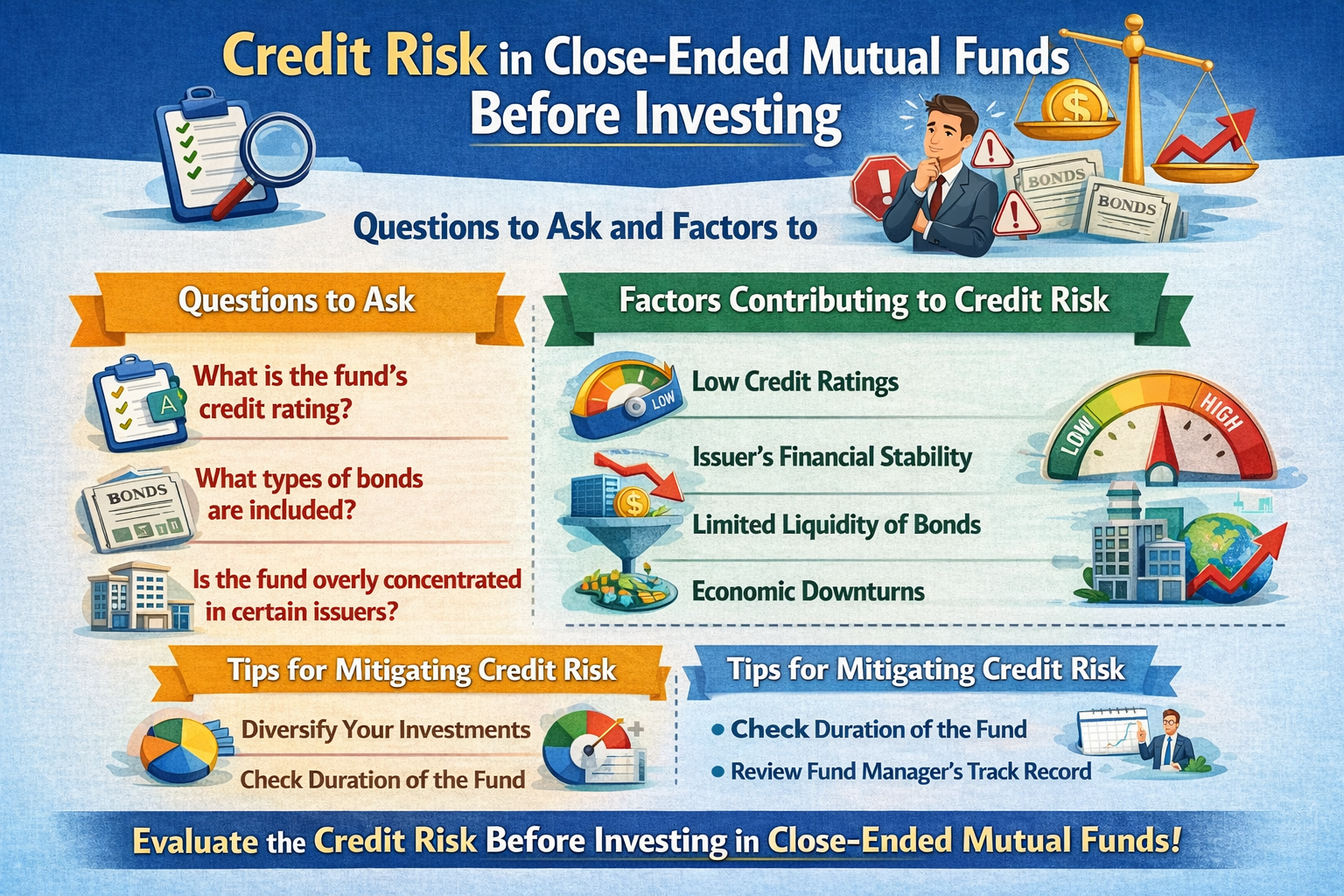 Close-ended mutual funds